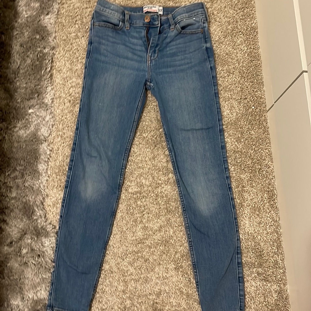 Girls Abercrombie High Rise Legging jeans
